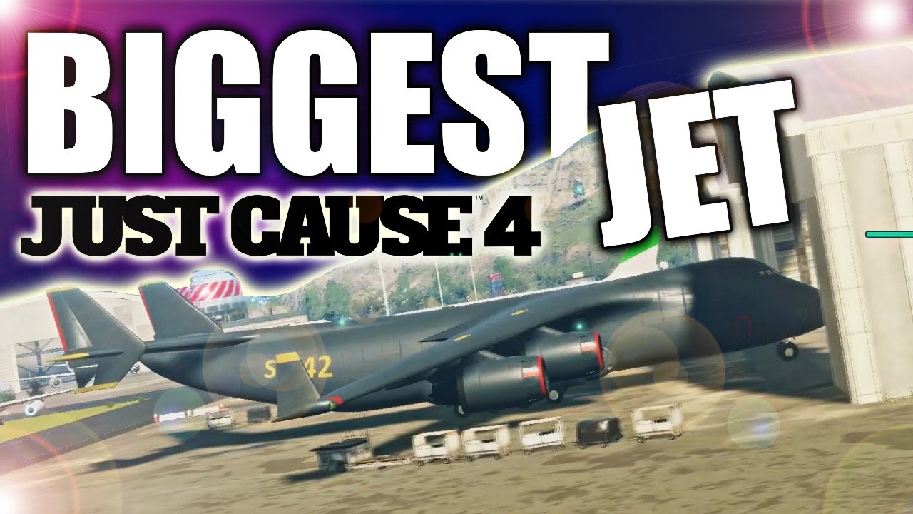 Just Cause 4: HOW TO FIND BIGGEST JET & OTHER PLANES!! (LOCATIONS)