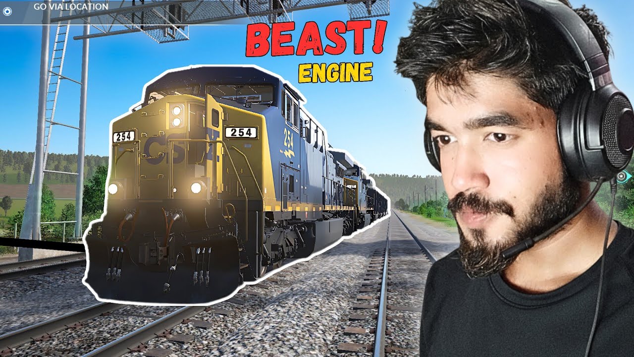 Driving the Most Advanced Train Engine in America!