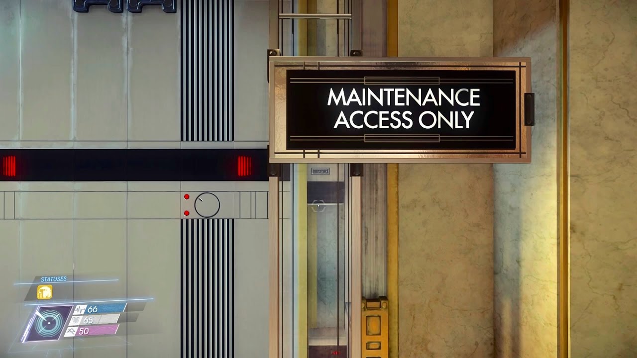 Prey Demo - Access Maintenance Only Room
