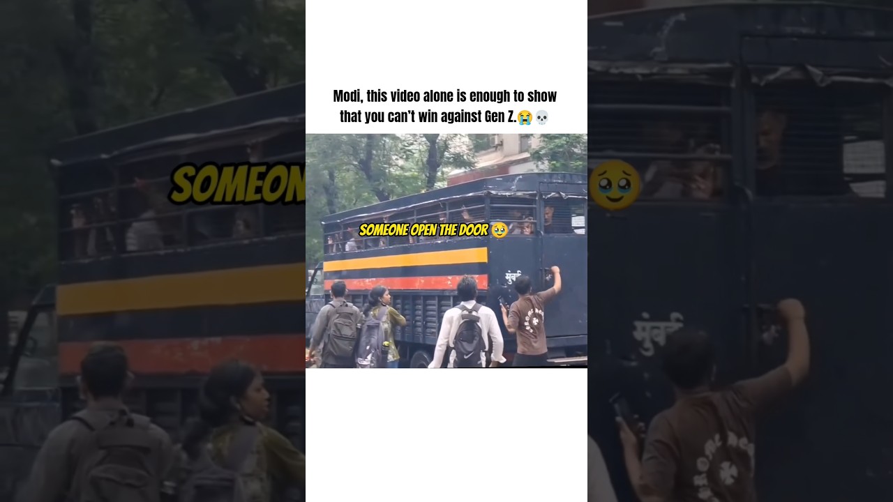 Police's faah moment 😭💀 #sonamwangchuk #cjp #CockroachJantaParty #jantarmantar #CJPprotest #Shorts