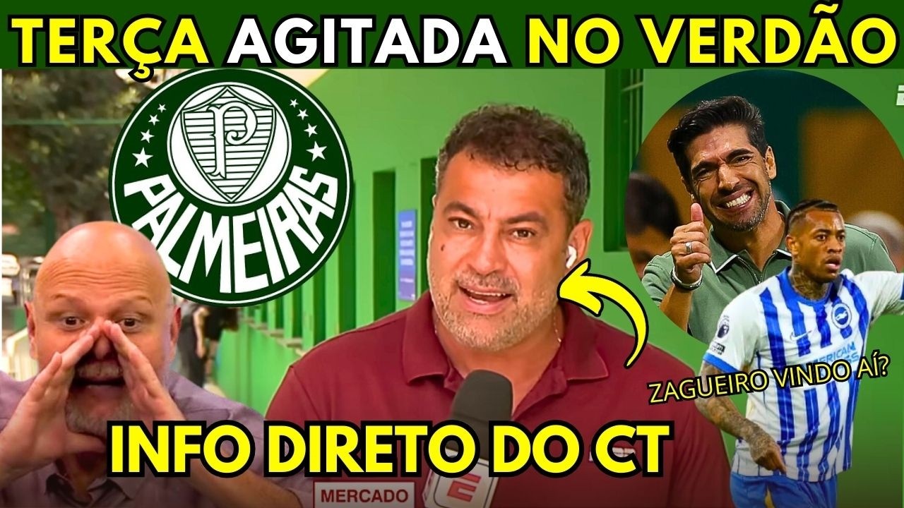 🤯SAIU AGORA! IGOR JULIO NO VERDÃO? NICOLETTI COM INFO QUENTE DIRETO DO CT! NOTÍCIAS DO PALMEIRAS HJ