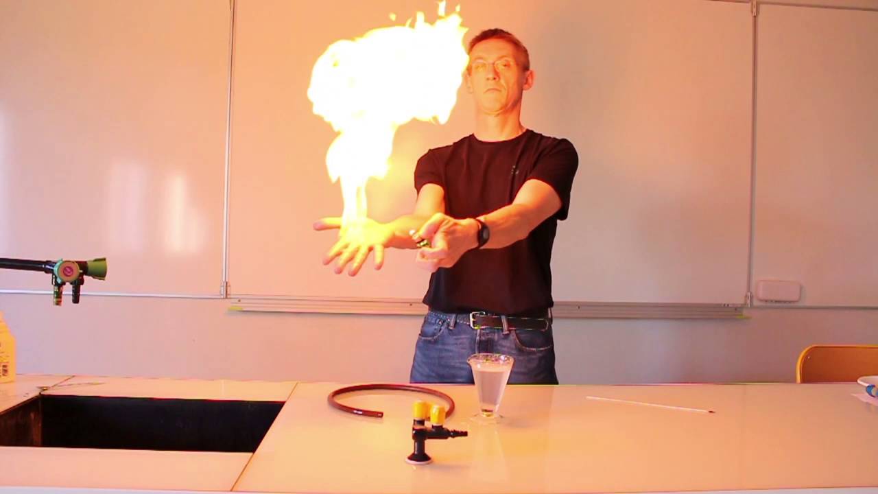 Top 5 expériences sur le feu et les flammes. Fire experiments