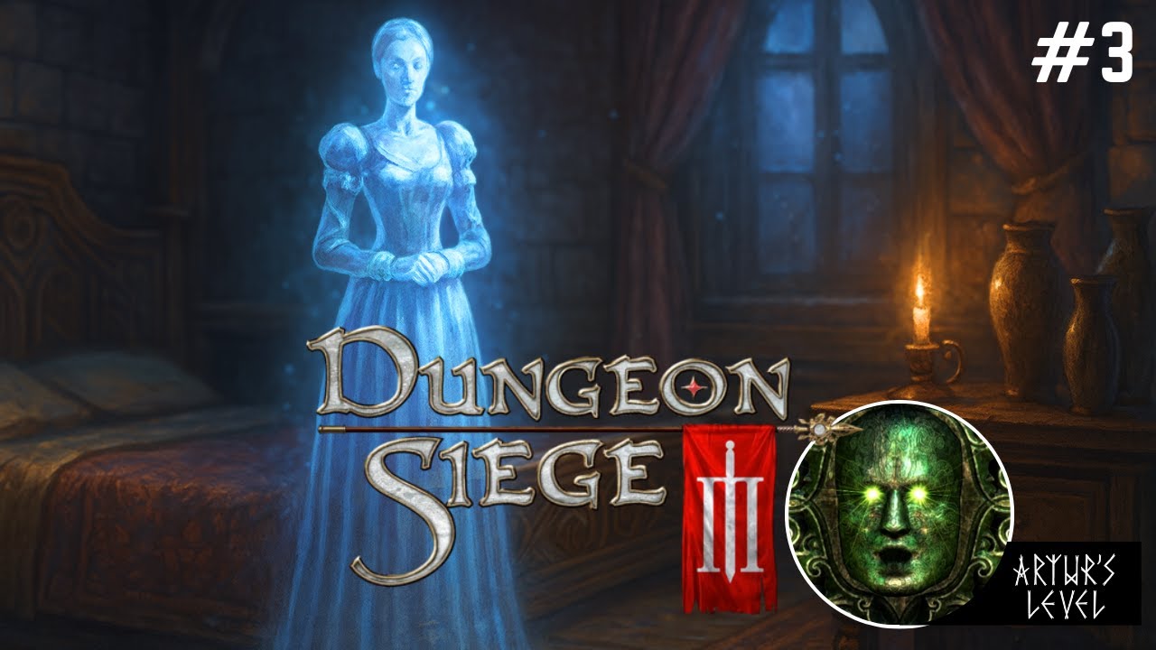 Дом с привидениями ➷ Dungeon Siege 3 | #прохождение #стрим