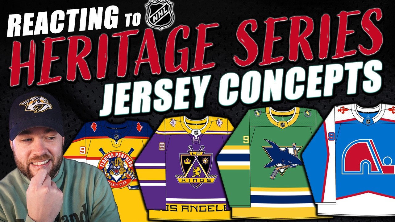 NHL Heritage Series Hockey Jersey Concepts