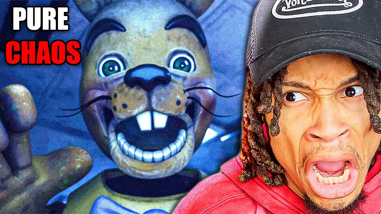 This NEW FNAF Game Is PURE CHAOS.. | Forgotten At Fredbear's
