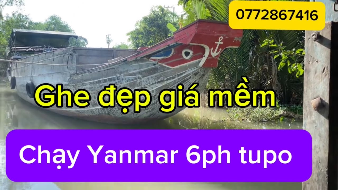 Bán ghe 45t máy Yanmar 6ph tupo anh chị có nhu cầu lh Sdt 0772867416 giá 82tr