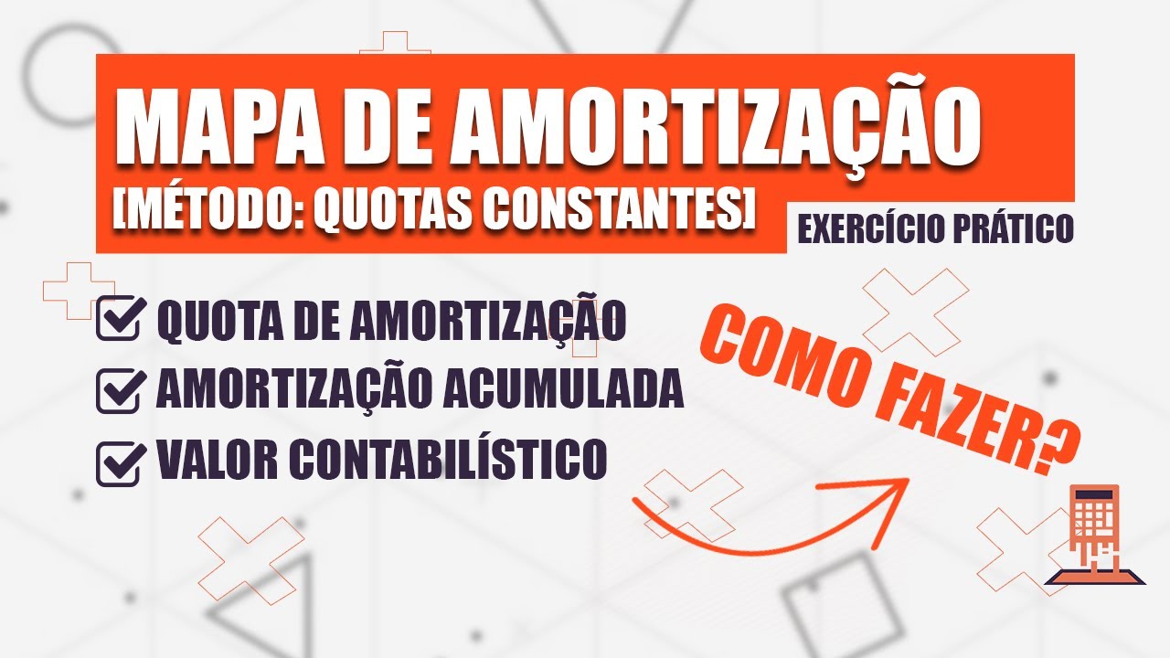 ⏳AMORTIZAÇÃO: MÉTODO QUOTAS CONSTANTES[SIMPLES E PRÁTICO]