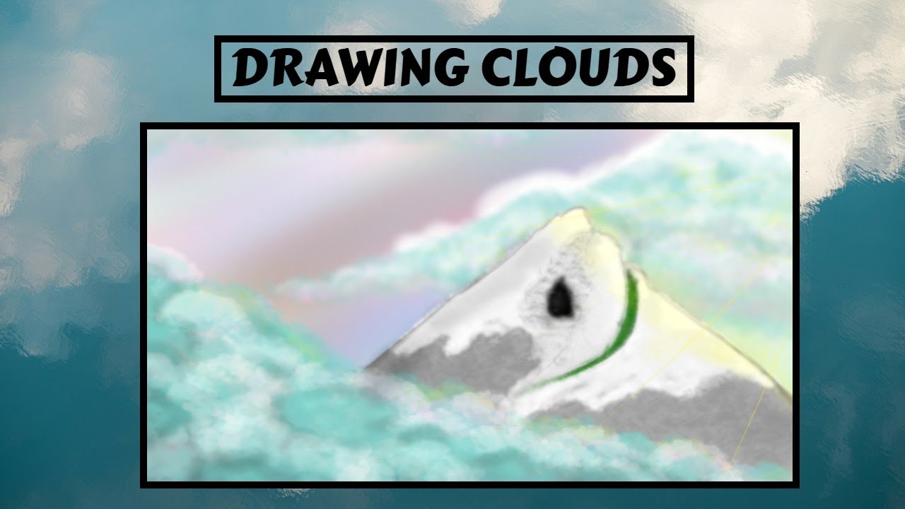HOW TO DRAW CLOUDS IN KRITA