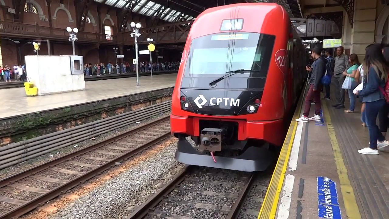 Train to Sao Paulo International Airport (from Luz station) - Viagem completa Linha 13 Jade CPTM
