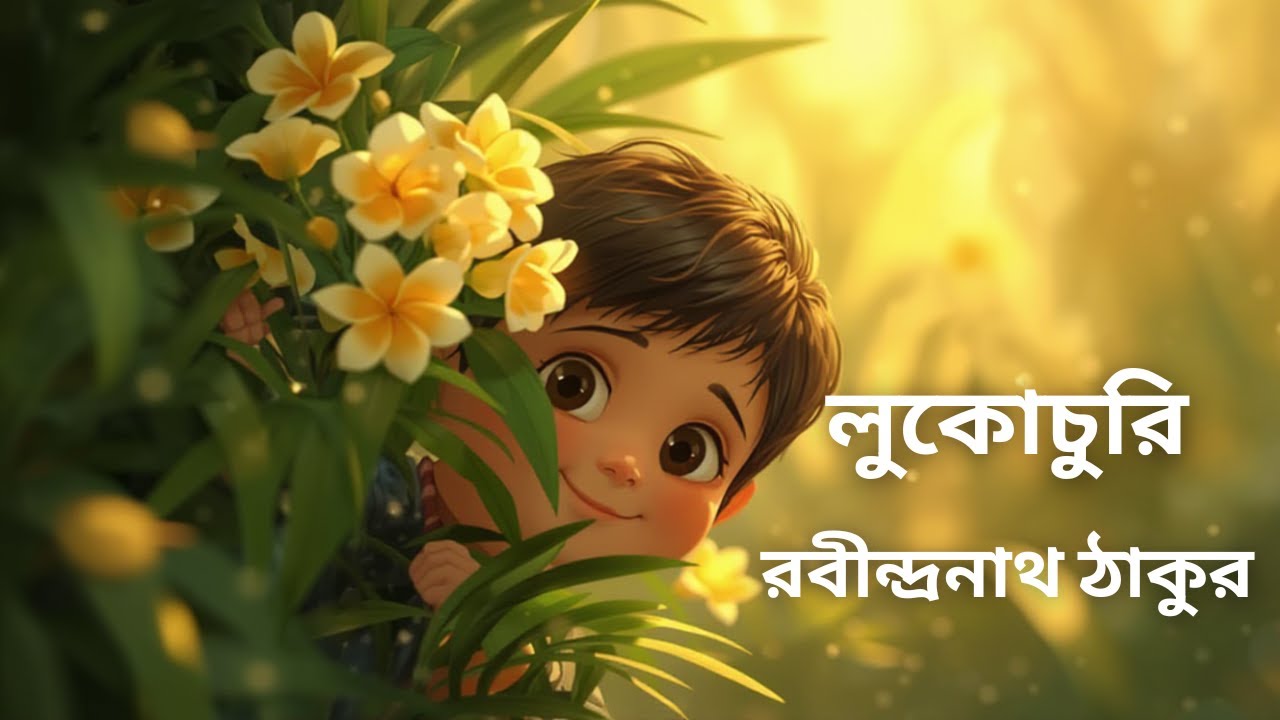Lukochuri (লুকোচুরি)😍 Rabindranath Tagore #bengalipoetry #kobita #recitation #banglakobita