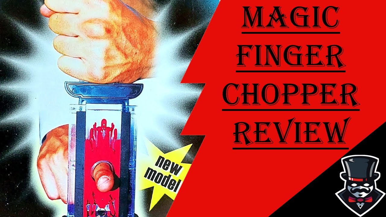 Magic Transparent Finger Chopper Review (ITS Magic Zaubershop/ProTriXX)(Deutsche Version)