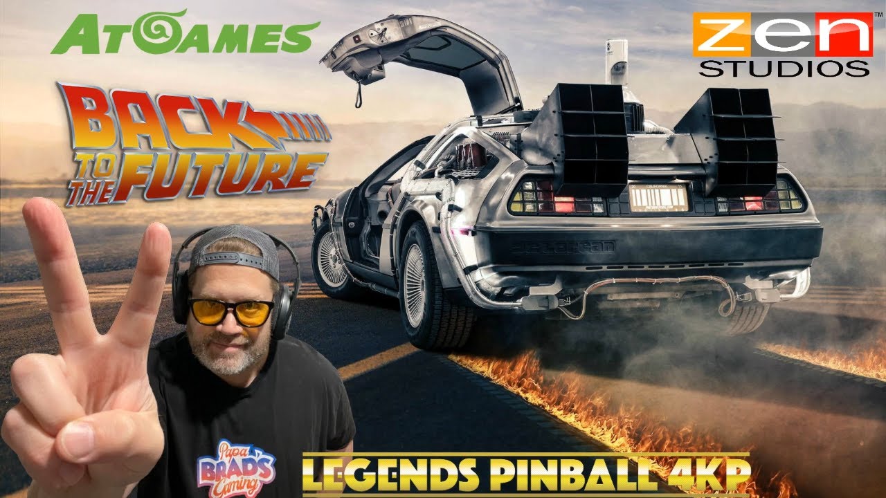 Is AtGames Legends 4K the BEST Way to Play Back to the Future Pinball?