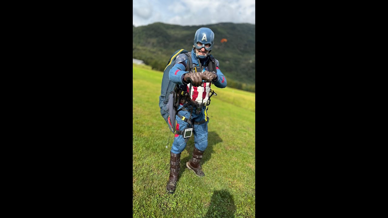 Paraglider Tour mit Captain Amerika