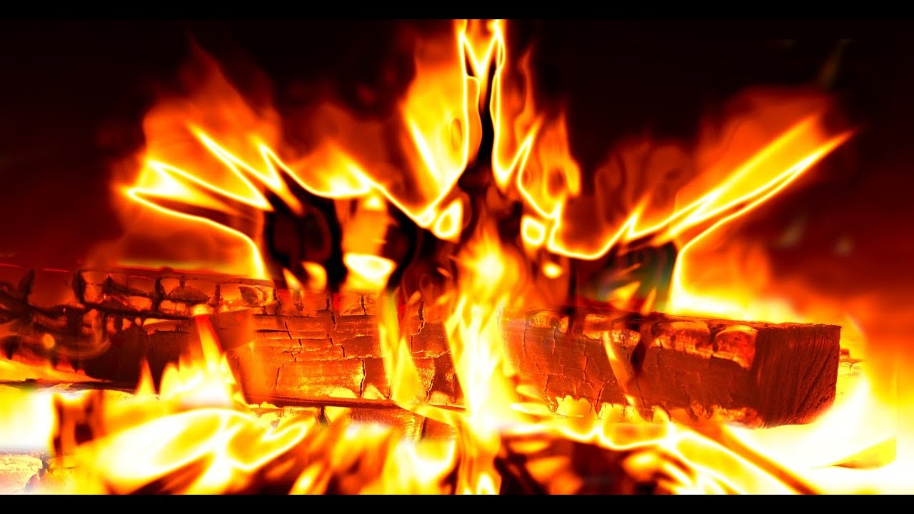 3 Hours of Relaxing Fireplace Sounds - Burning Fireplace & Crackling Fire Sounds (NO MUSIC)