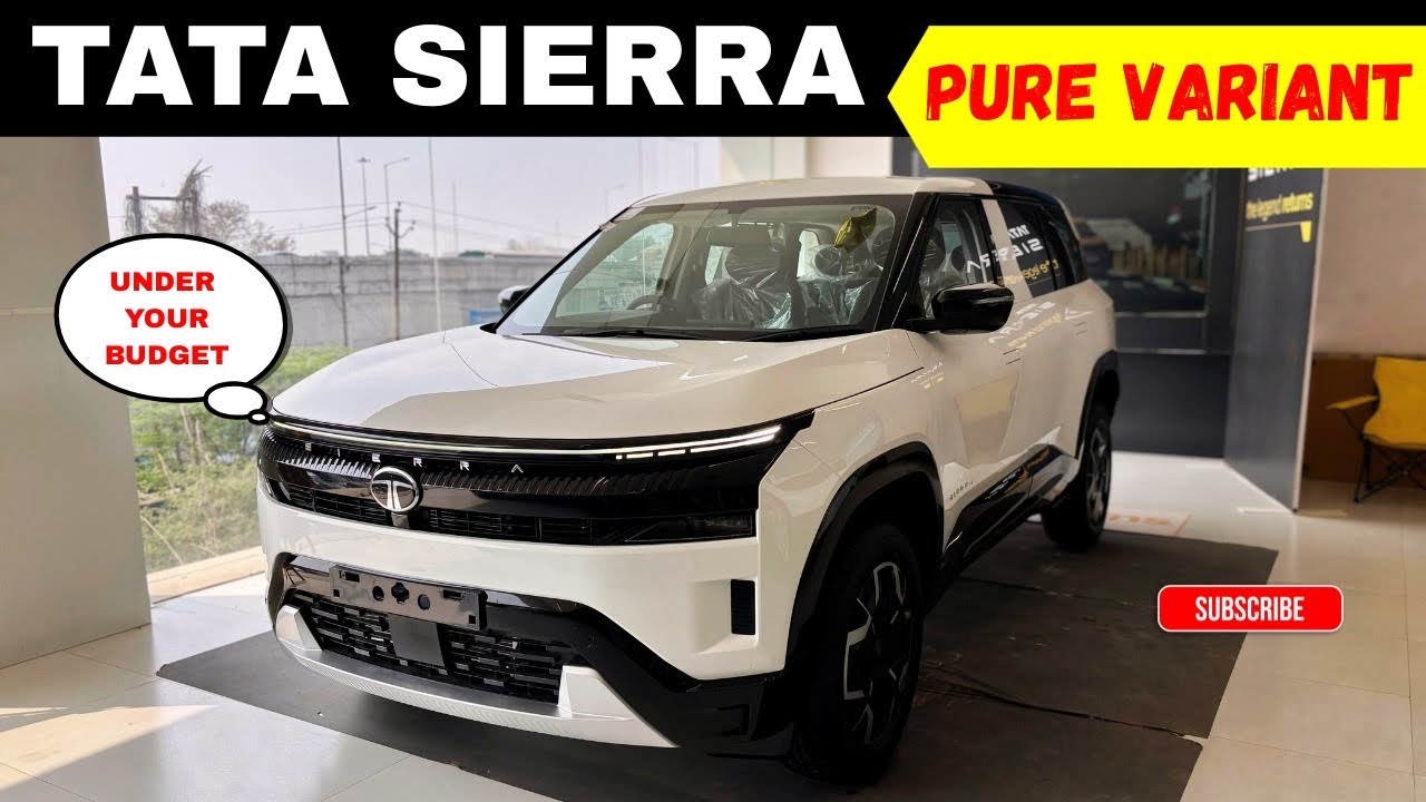 Tata Sierra Pure Variant Walkaround | Best Budget Option?
