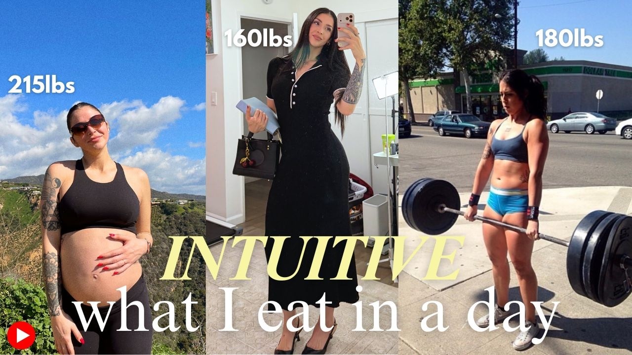 what I eat in a day | 30+ LBS down after 2 PREGNANCIES🥦🍦🍒