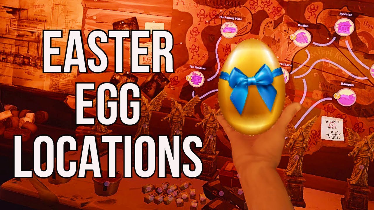 The Walking Dead: Saints and Sinners Easter Egg Locations