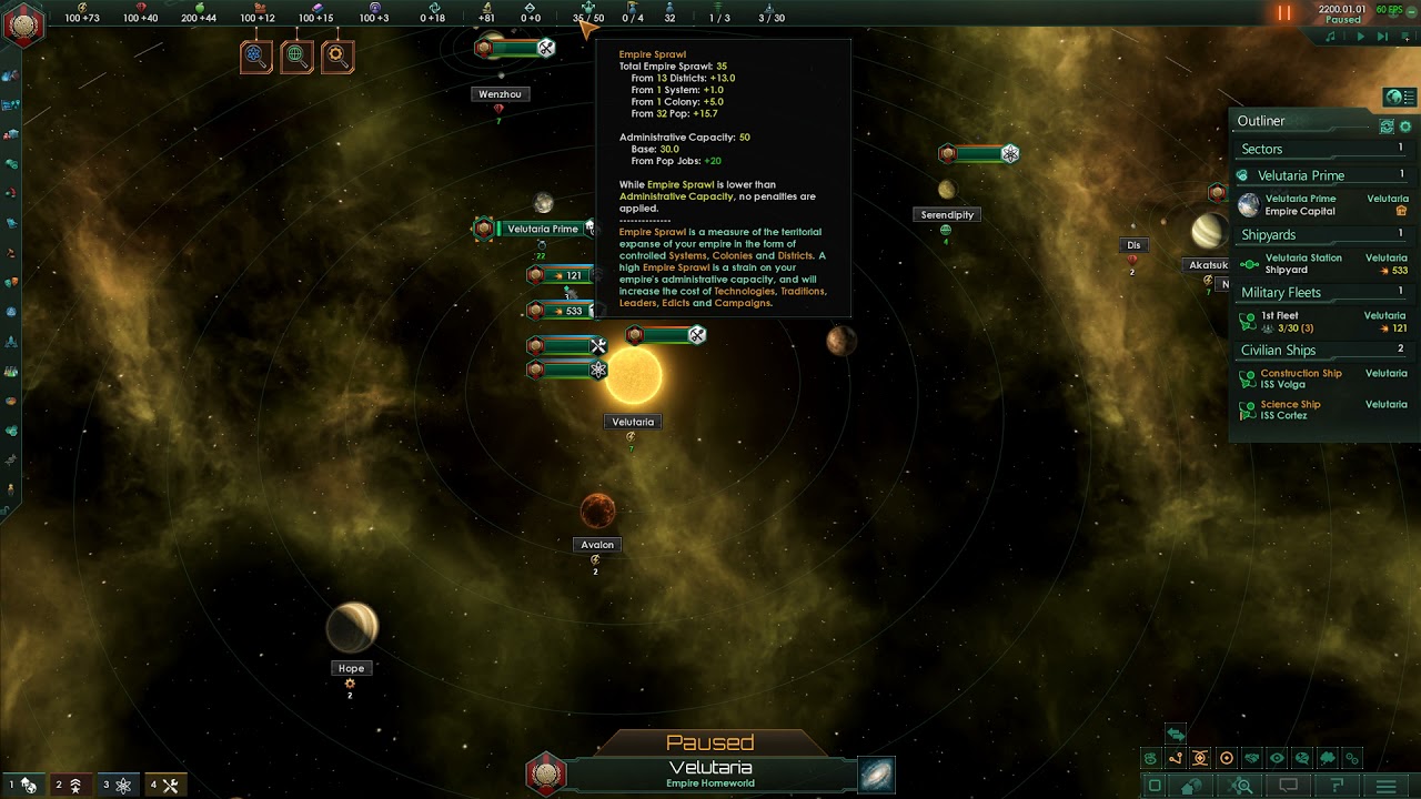How to play Stellaris: Learning the UI and Resource Indicators