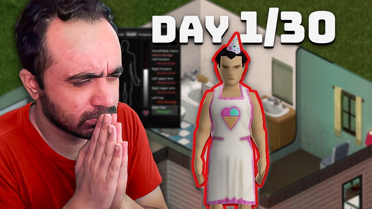 How I plan to Survive for 30 Days in Project Zomboid