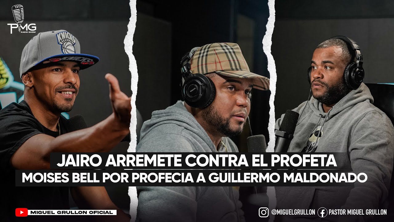 JAIRO ARREMETE CONTRA EL PROFETA MOISES BELL POR PROFECIA A GUILLERMO MALDONADO