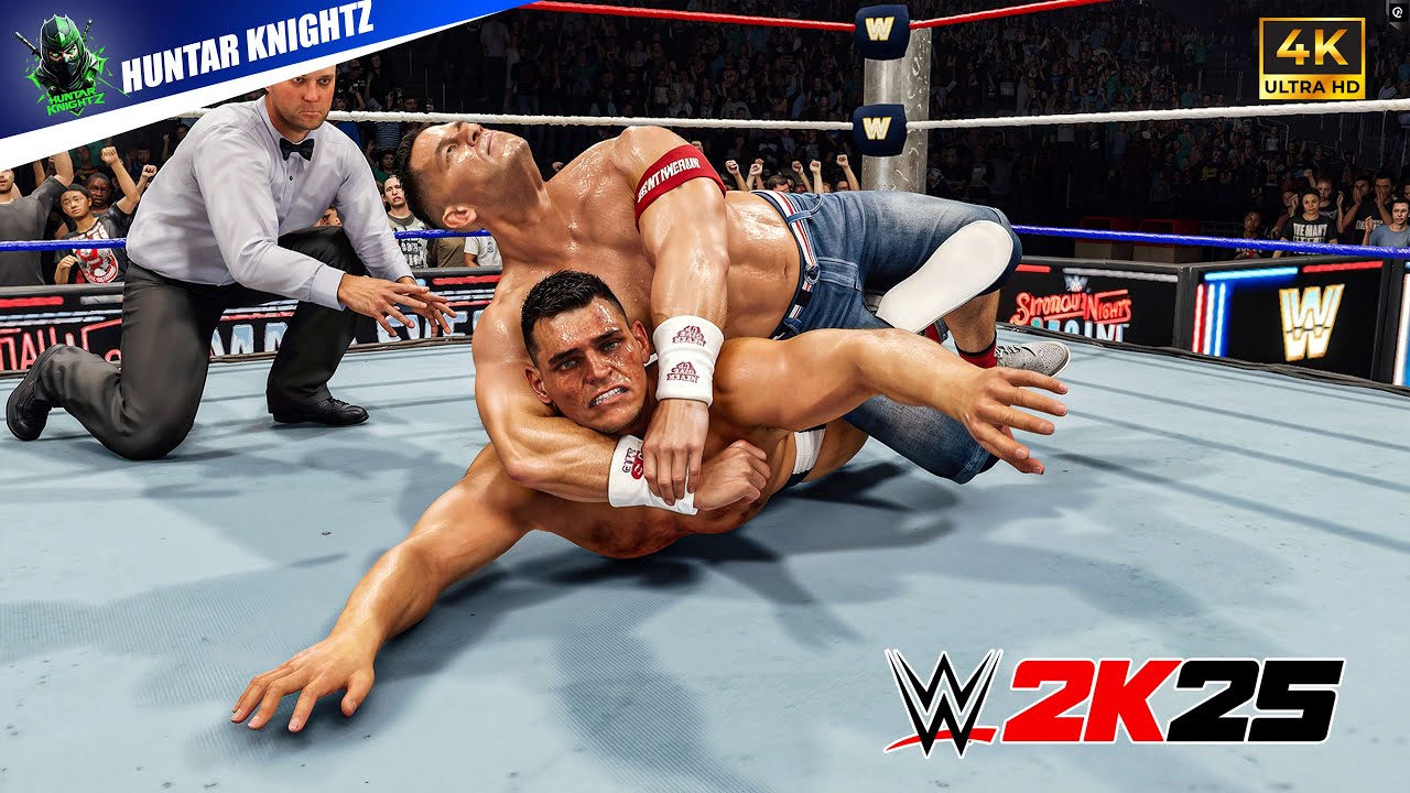 WWE 2K25 – Гюнтер против Джона Сины | Главное событие субботнего вечера
