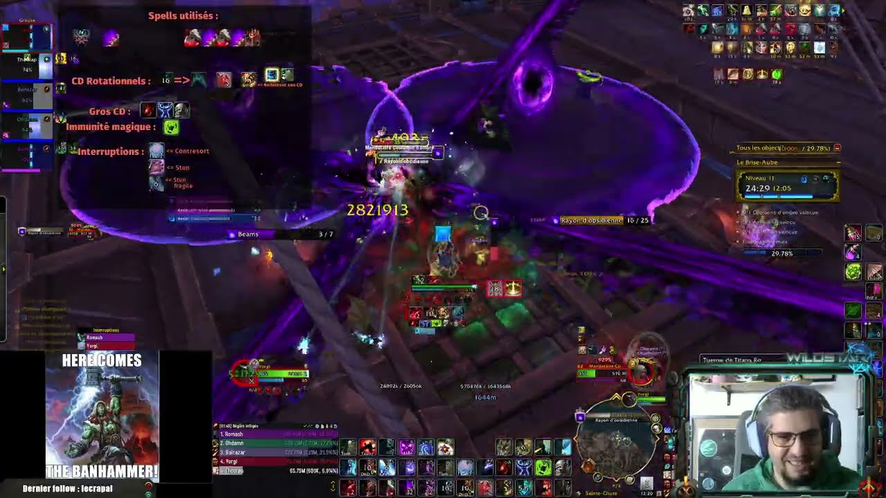 [Blood DK] Run +11 Brise-Aube / démo rotation