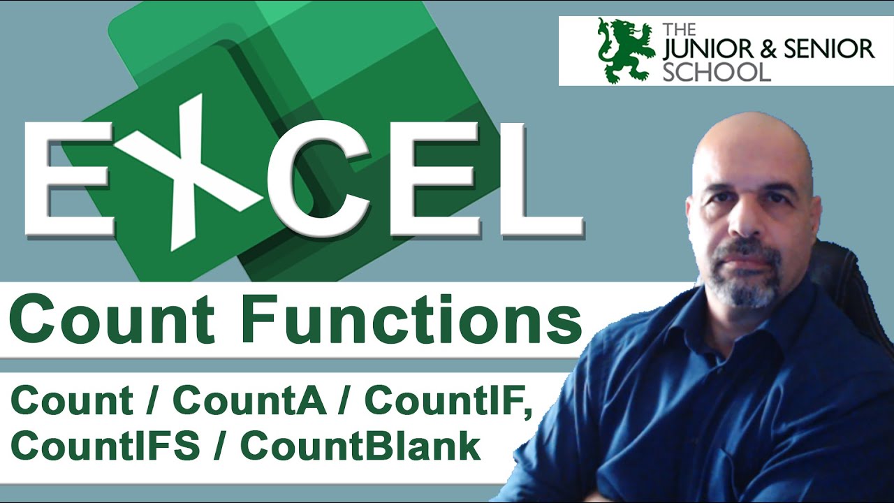 Объяснение функций Excel Count / CountA / CountBlank / CountIF / CountIFS [IGCSE ICT 0417]