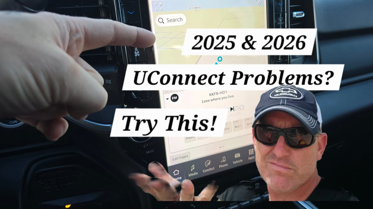 Ram Uconnect Not Working? Here&rsquo;s How to Fix It FAST...Dealers Won't tell you this..2024 to 2026 Ram