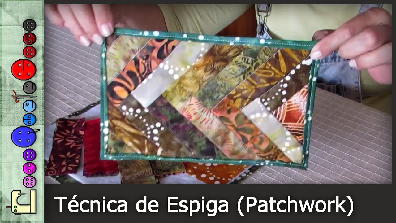 Cómo hacer la Técnica de Espiga (Patchwork) [Tutorial]
