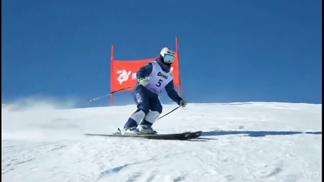 ⛷️ Freeride Skiing Down Snowy Mountains  Pure Adrenaline Run