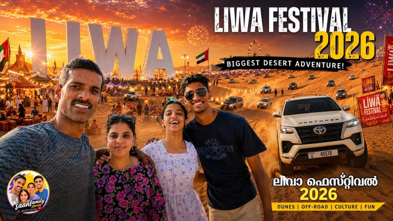 Liwa Festival 2026 🔥 UAE Desert Vibes | ലിവ ഫെസ്റ്റിവലിലെ  കാണാകാഴ്ചകൾ Liwa 2026| Abudhabi UAE