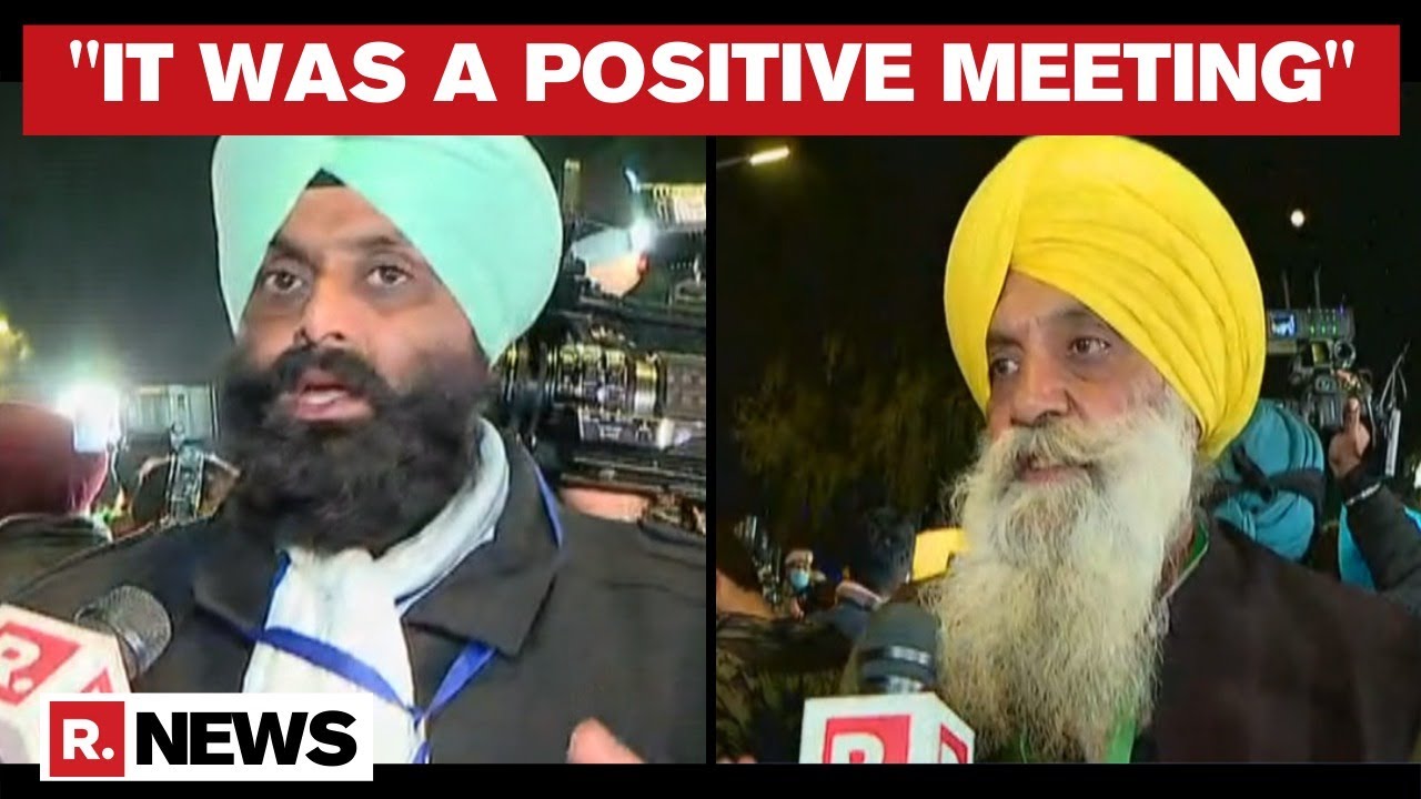 Farmers Union Leaders Speak To Republic TV After Meeting With Centre Over Farm Laws
