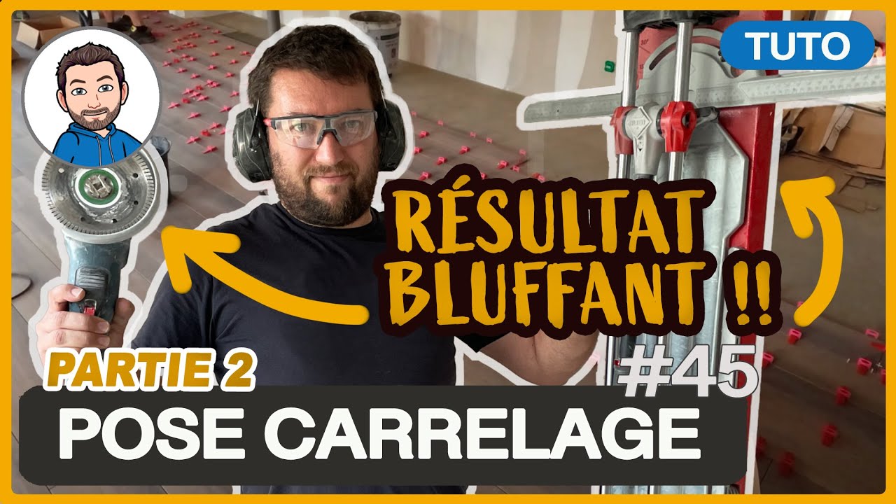Comment faire des DÉCOUPES PARFAITES - TUTO pose CARRELAGE