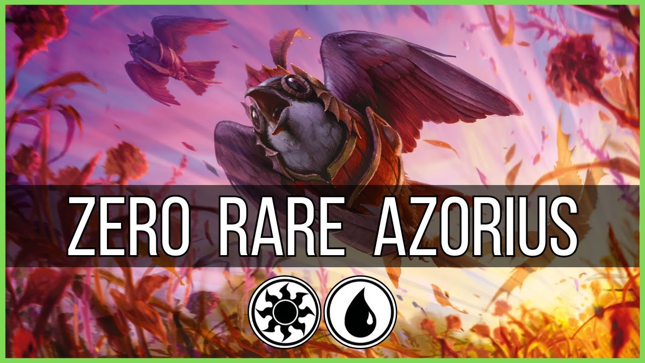 Zero Rare | Azorius Flyers Birds & Modifications | Artisan Standard Budget Deck | MTG Arena