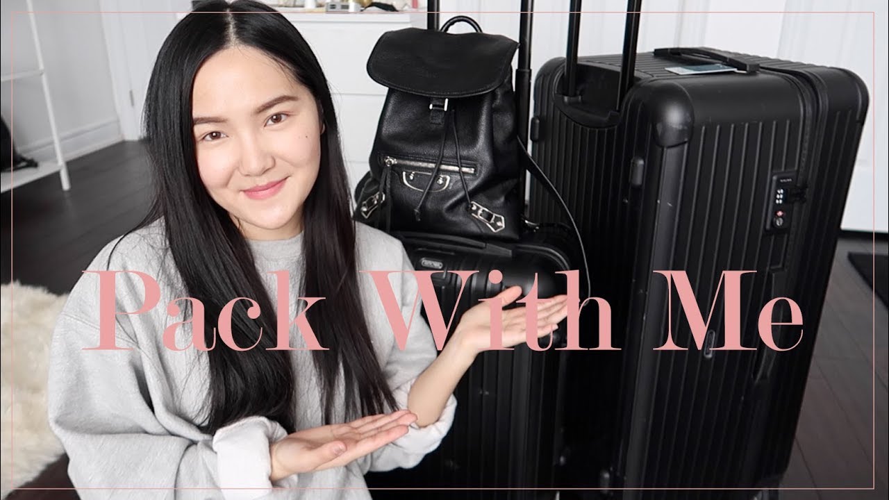 【Alma哟】我回国要带些啥❓行李收纳整理／旅行化妆包 etc.❤️ PACK WITH ME