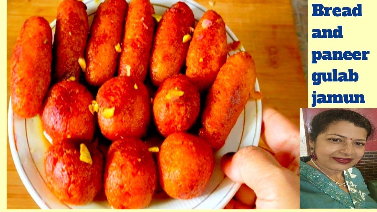 If you have  bread 🍞 and paneer then make this delicious sweet dish| Bread and panneer gulab jamun|