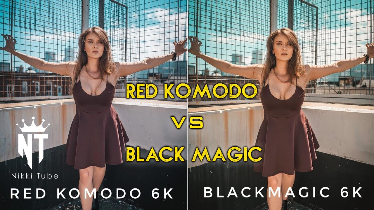 red  komodo 6k vs Blackmagic 6k comparison 2021II Nikkitube