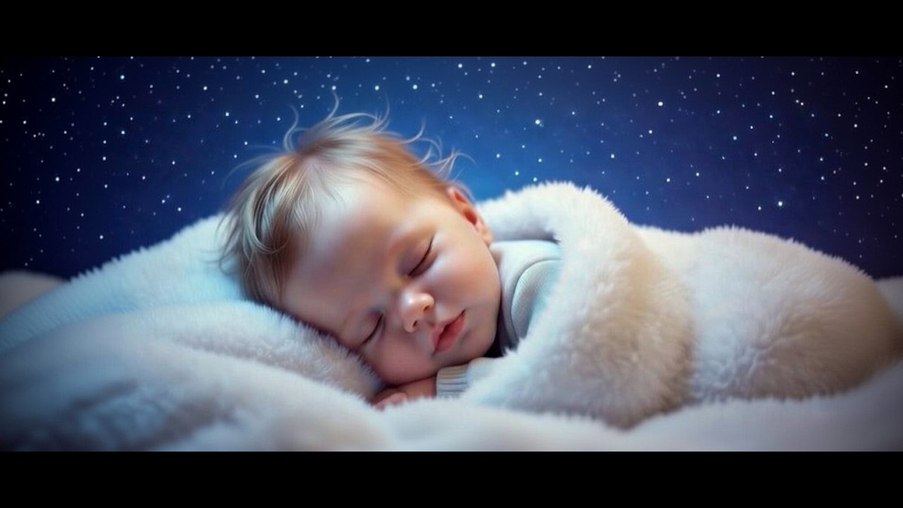 7+ Hours Baby Sleep Music: Music Box & Stream (Fade to Black, Music Continues) 🌙