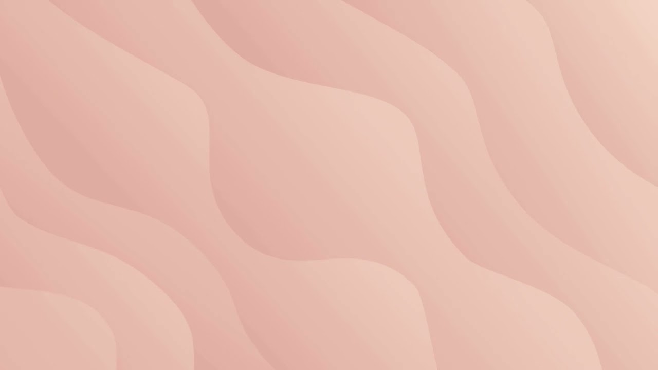 4K Wavy Soft Pink Calming Aesthetic Screensaver |  Relaxing Desktop Background