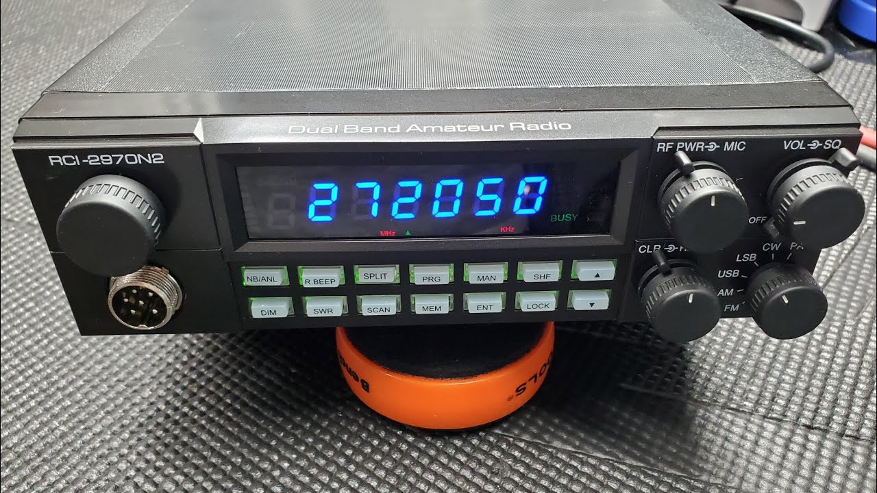 Настроенная и настроенная AM SSB CB-радиостанция Ranger RCI 2970N2