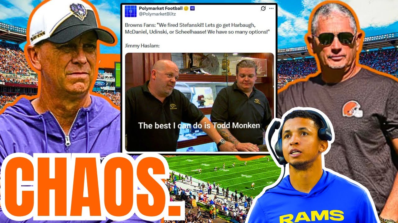 BROWNS COACHING CHAOS! Todd Monken EMERGES! Jim Schwartz, Nate Schaalhaase LEGIT Contenders!