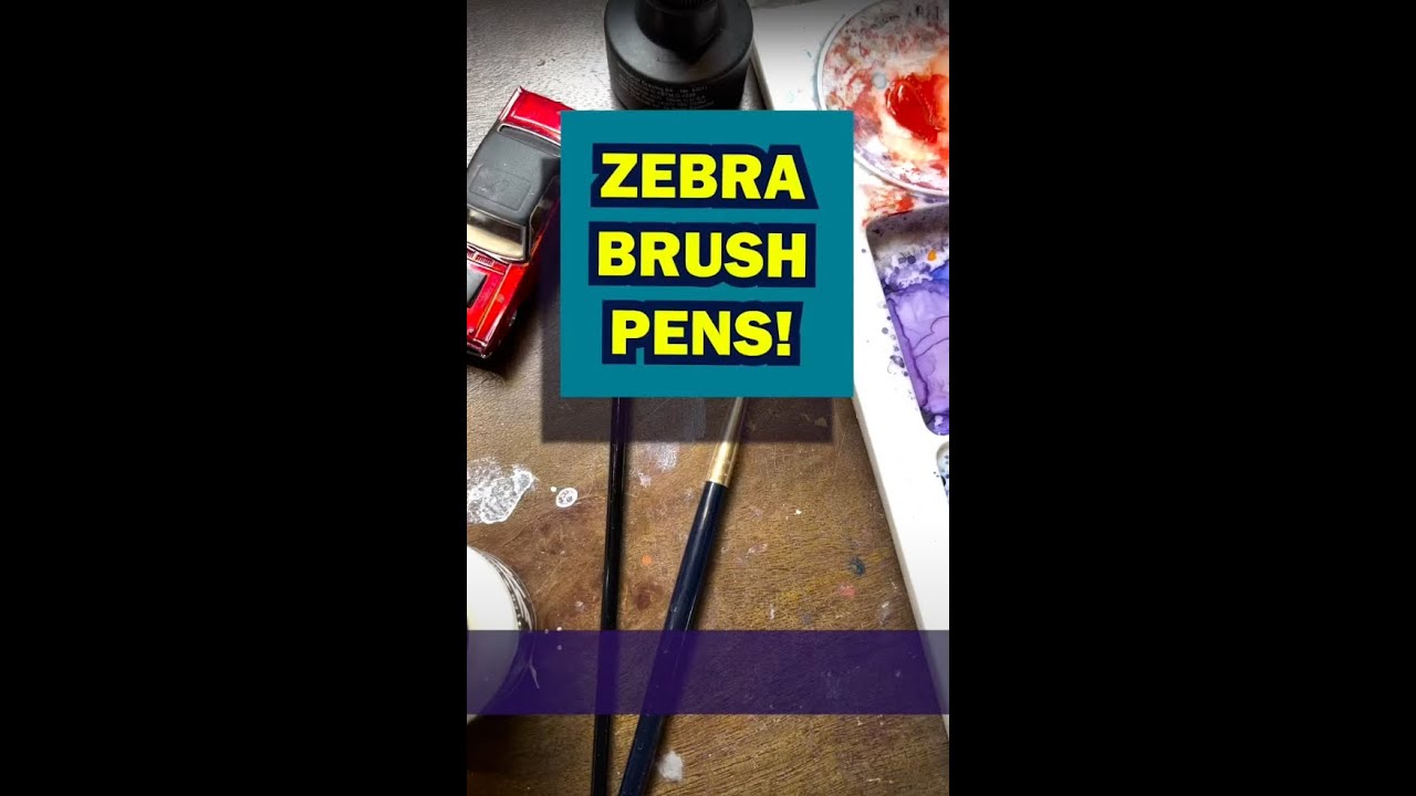 What I use for inking and outlining my art