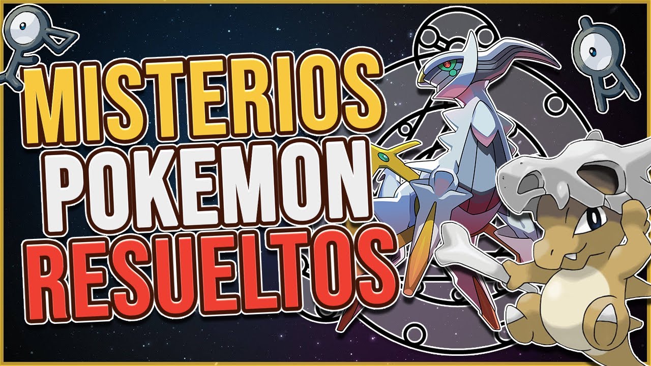 4 MISTERIOS RESUELTOS de POKEMON