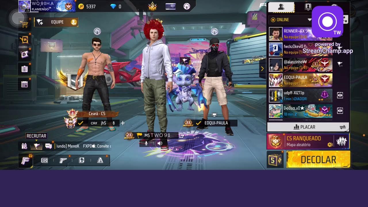 Broadcast powered by StreamChamp