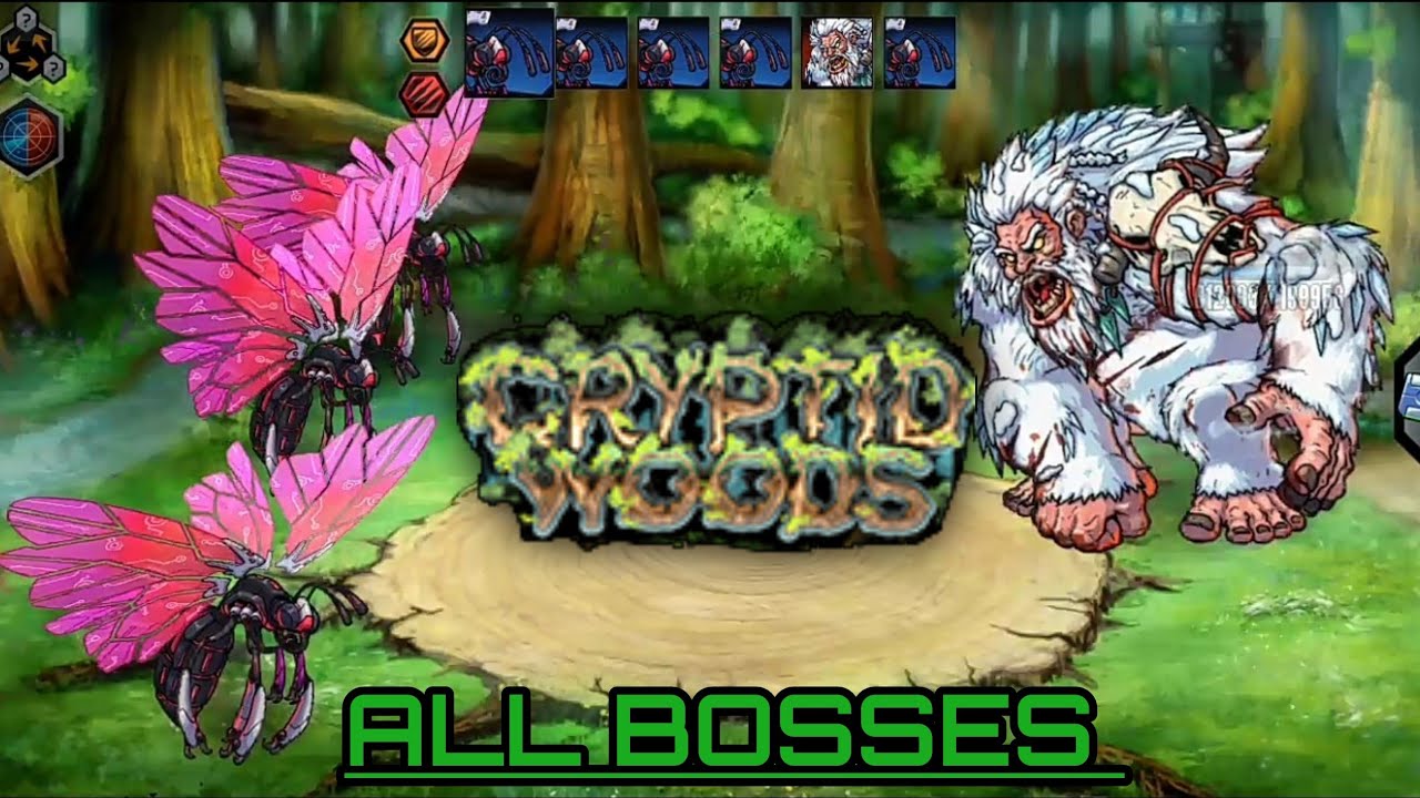 MGG | CRPTID WOODS | ALL BOSSES