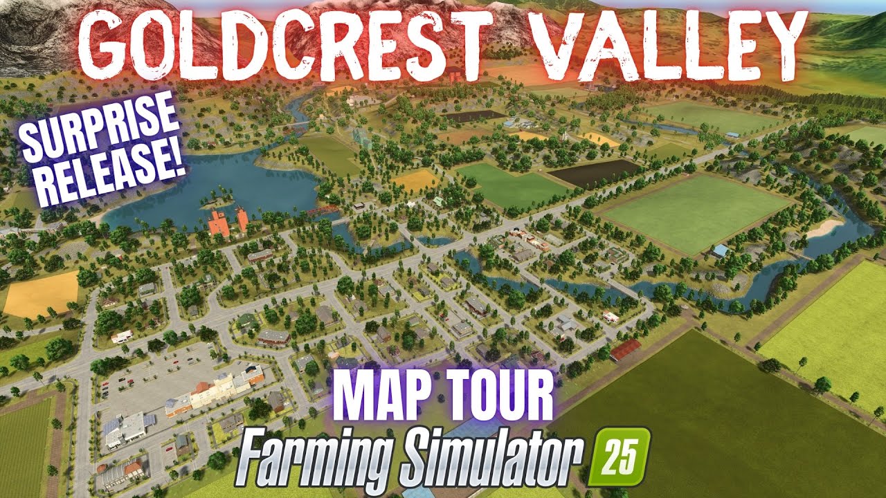 GOLDCREST VALLEY - Map Tour - Farming Simulator 25
