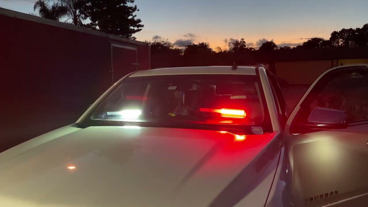 Emergency Dash Lights 144 LED Interior Windshield Strobe