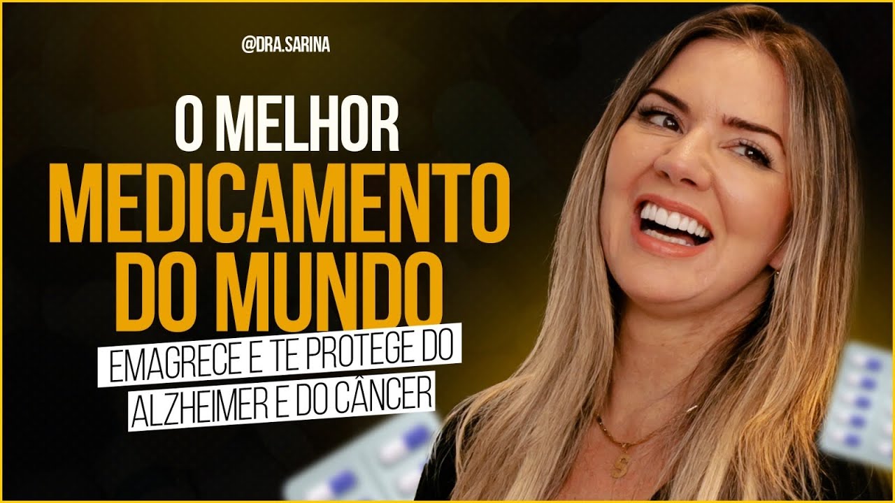 O MELHOR MEDICAMENTO DO MUNDO ! Emagrece e te protege do alzheimer e do Câncer!