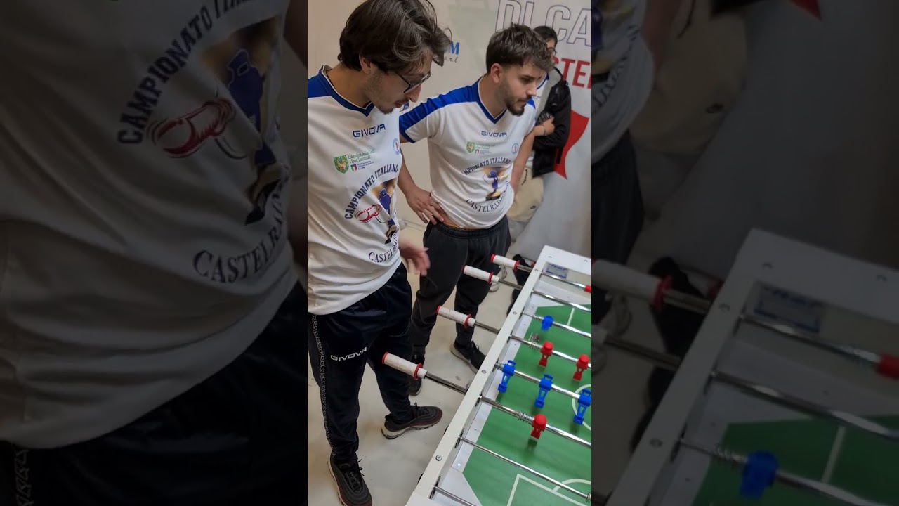 Calcio Balilla: Finale Doppio cat. 