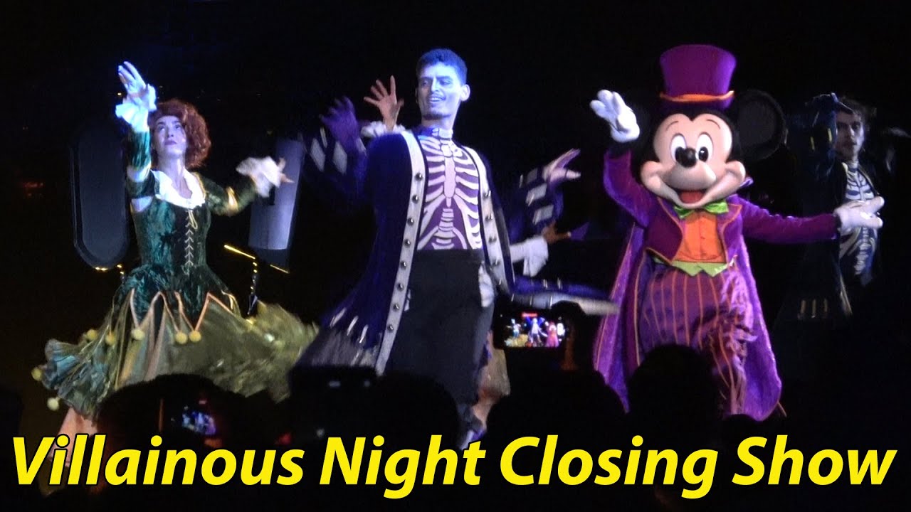 Villainous Night at Disneyland Paris Closing Show - Annual Passholder Villains Party 2023